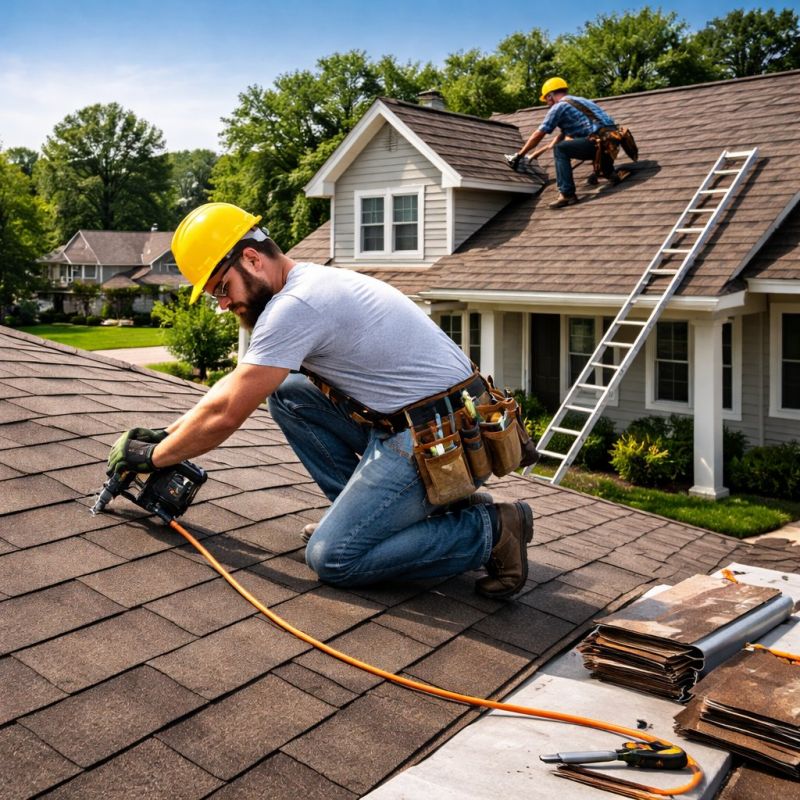 Asphalt Shingle Roof Installation in Nashua, NH